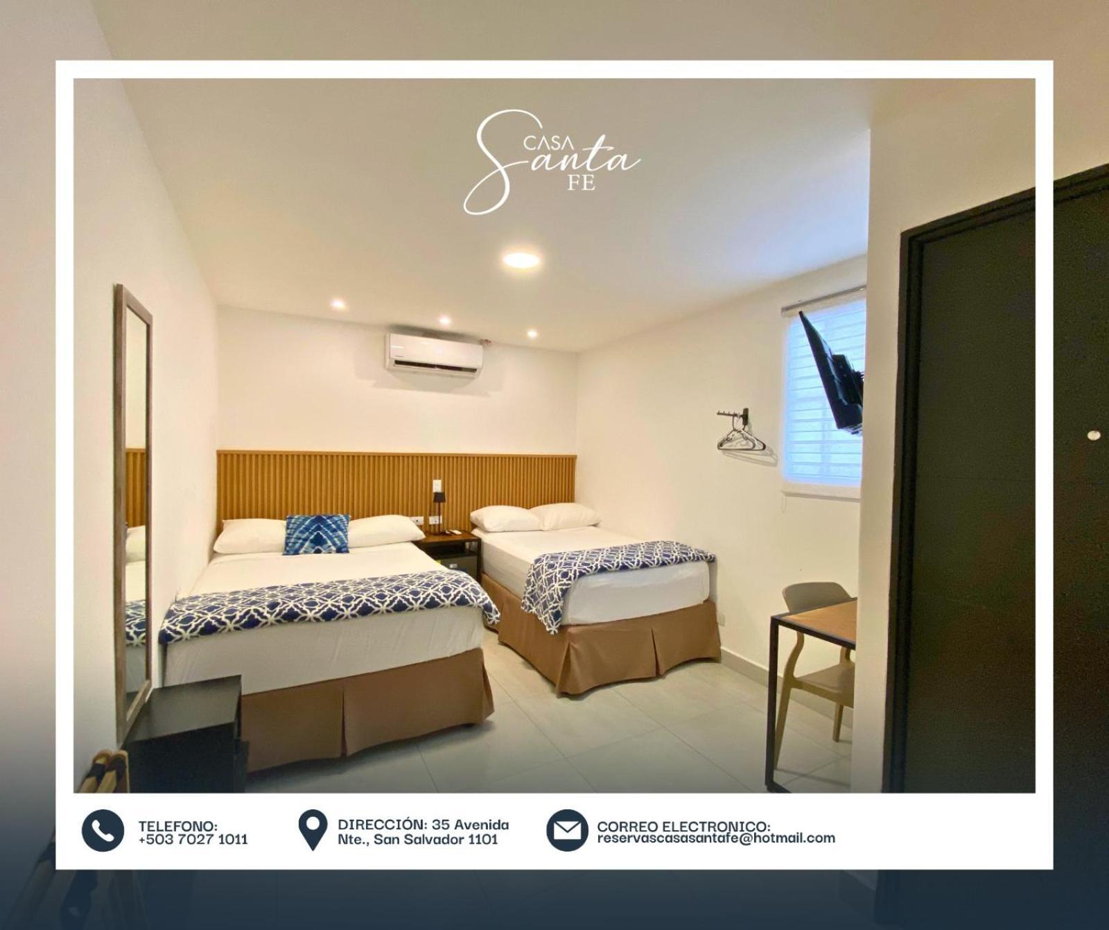 Bed and Breakfast Casa Santa Fe San Salvador Exterior foto